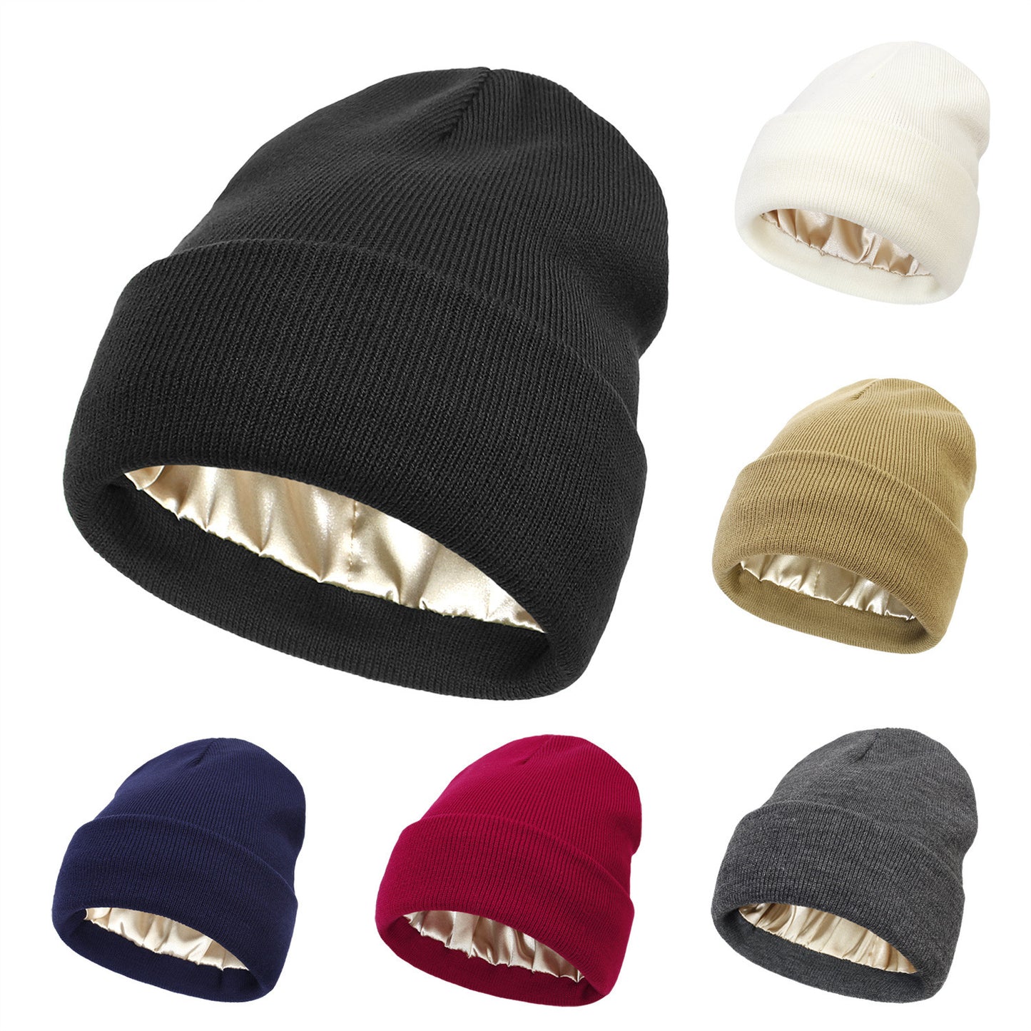 Curlyheadz™ Silk Beanie